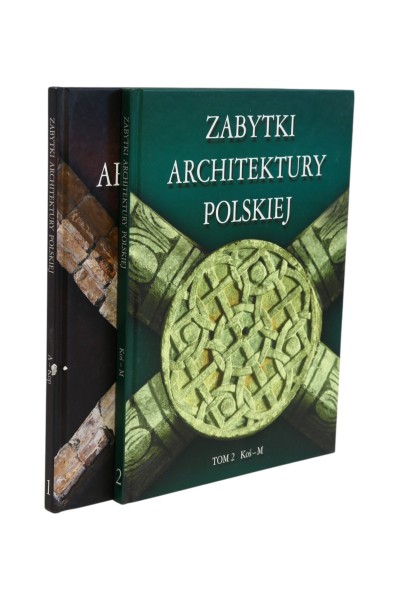 2x Zabytki Architektury Polskiej Tom 1 i 2