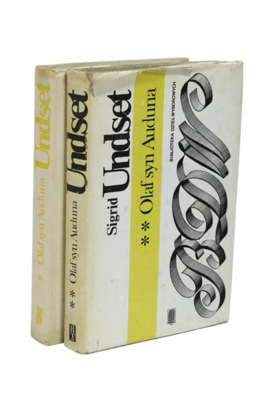 2x Undset Olaf syn Auduna Tom 1 i 2