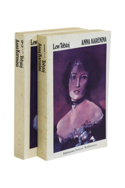 2x Tołstoj Anna Karenina część 1 i 2