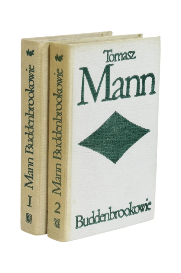 2x Mann Buddenbrookowie tom 1 i 2