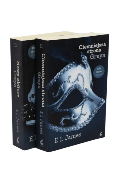 2x James Ciemniejsza strona Greya/ Nowe oblicze Greya