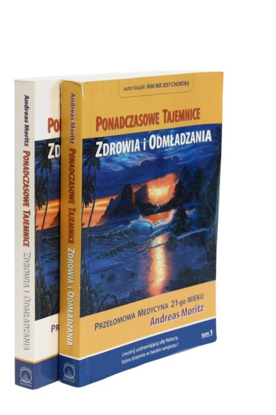 2x Moritz Ponadczasowe tajemnice Zdrowia i odmładzania Tom 1 i 2