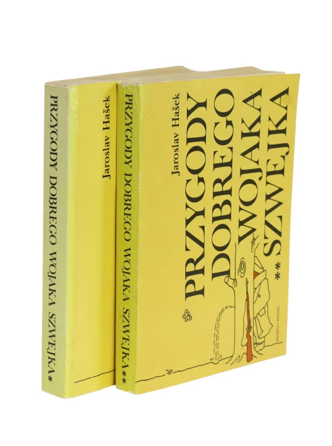 2x Hasek Przygody dobrego Wojaka Szwejka część 1 i 2
