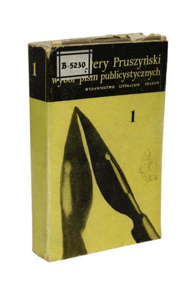 Wybór pism publicystycznych Pruszyński