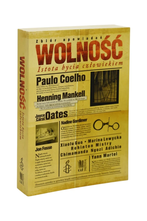 Wolność Istota bycia człowiekiem Zbiór opowiadań