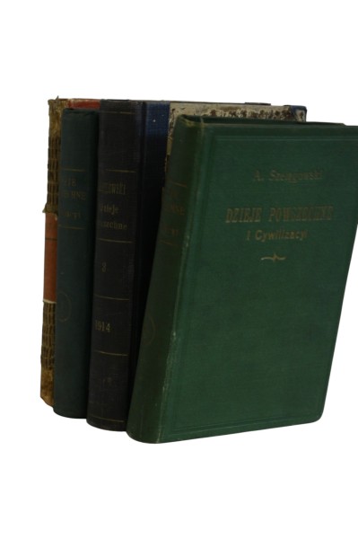 4x Szelągowski Dzieje powszechne i cywilizacyi Tom 1,2,3,4,