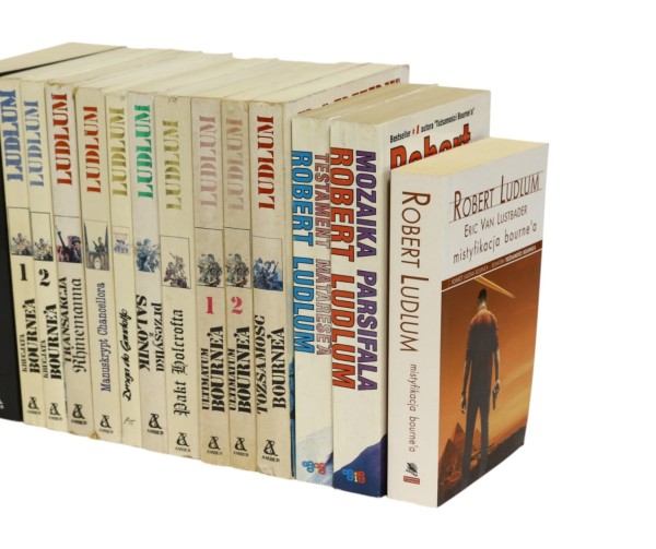 13x Ludlum Manuskrypt Chancellora/ Droga do Gandolfo/ Mozaika Parsifala