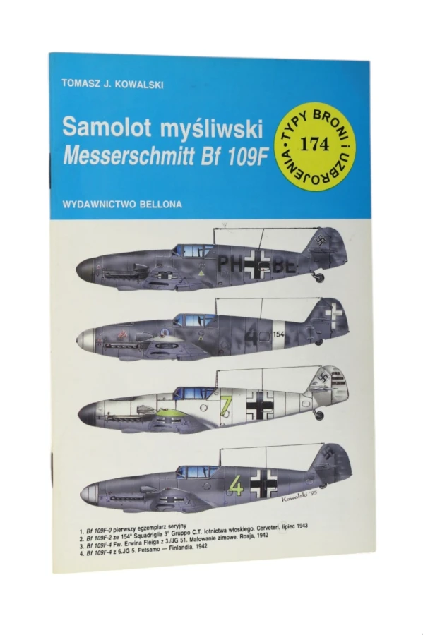 Samolot myśliwski Messerschmitt BF 109F Kowalski