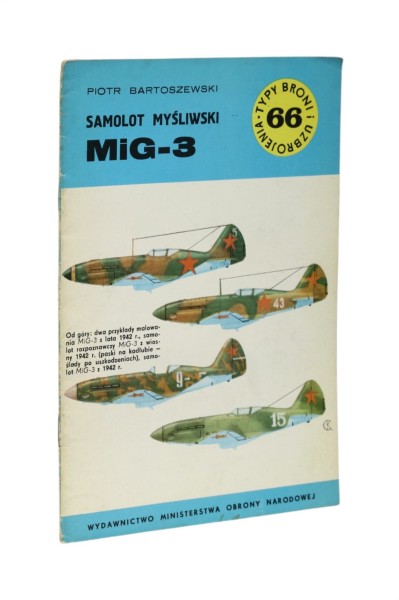 Samolot myśliwski MiG-3 Bartoszewski