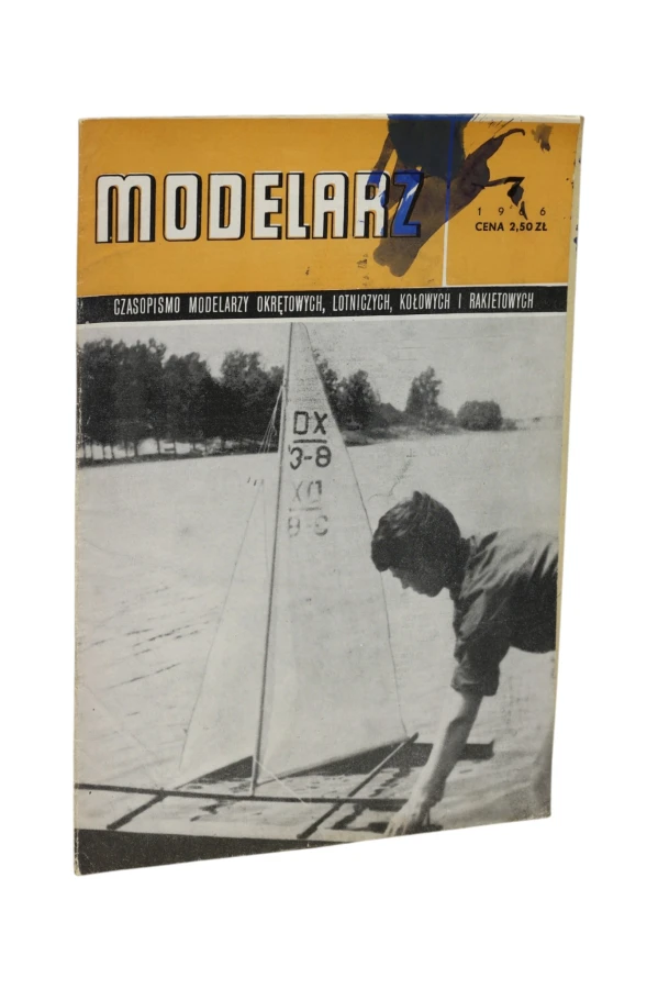 Modelarz Czasopismo modelarzy okrętowych, lotniczych, kołowych i rakietowych 1966