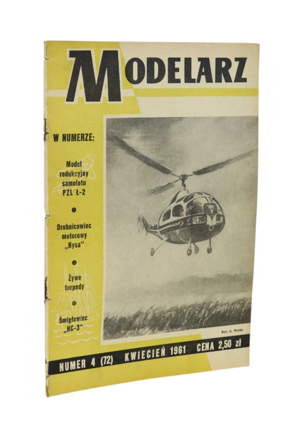 Modelarz Numer 4 (72) Kwiecień 1961