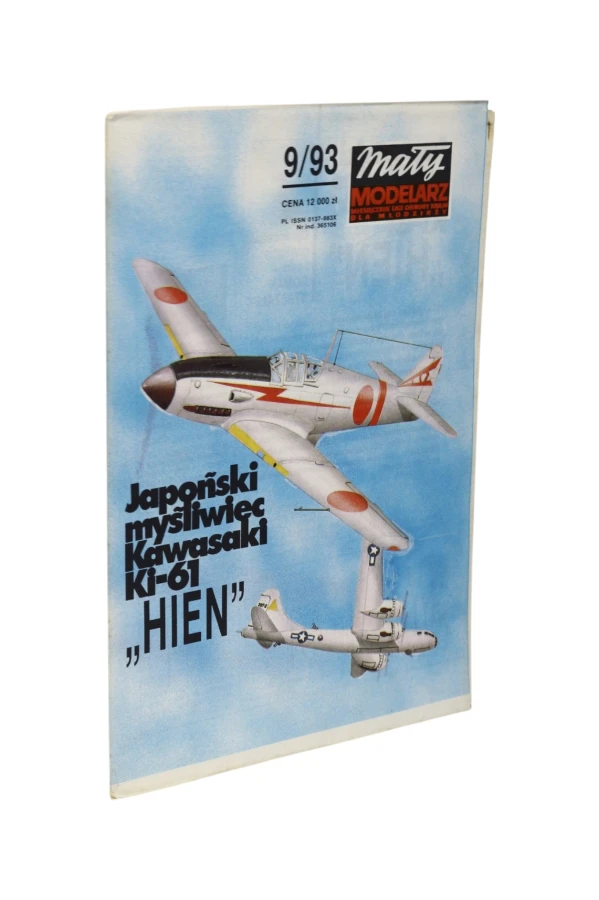 Mały modelarz 9/1993 Japoński myśliwiec Kawasaki Ki-61 "Hien"