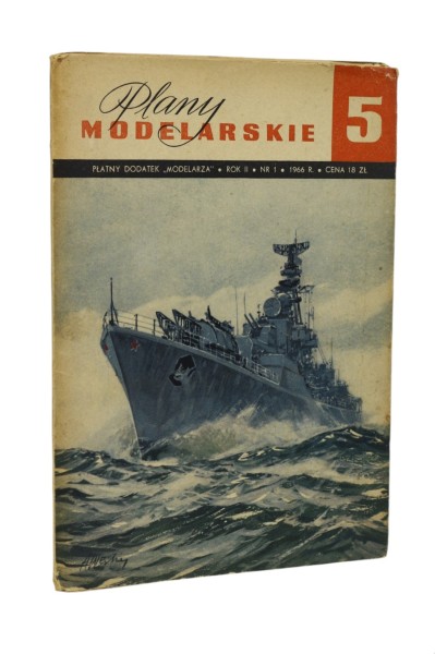 Plany modelarskie 5 Rok II Nr 1 1966
