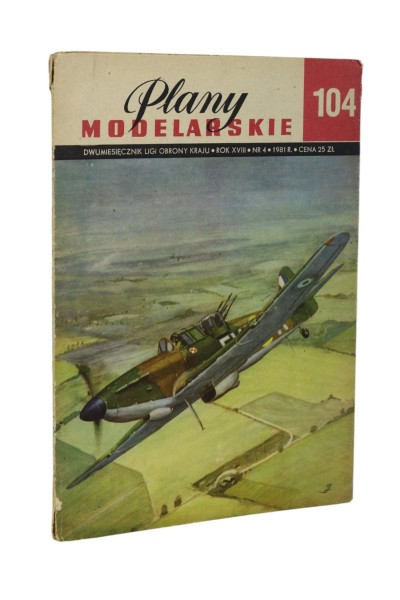 Plany modelarskie 104 Rok XVIII Nr 4 1981