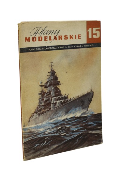 Plany modelarskie 15 Rok II Nr 11 1966