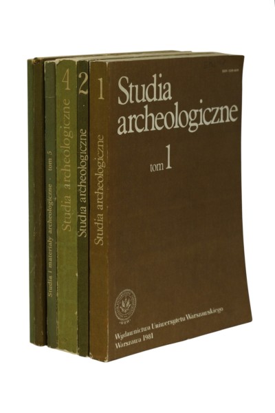 6x Studia i materiały archeologiczne Tom 1,2,4,5,6,7