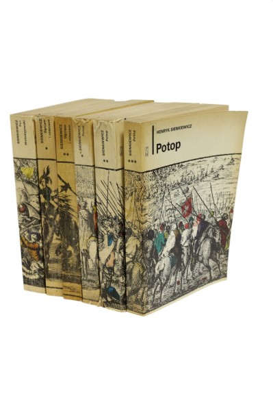 6x Sienkiewicz Trylogia Pan Wołodyjowski/ Potop/ Ogniem i mieczem