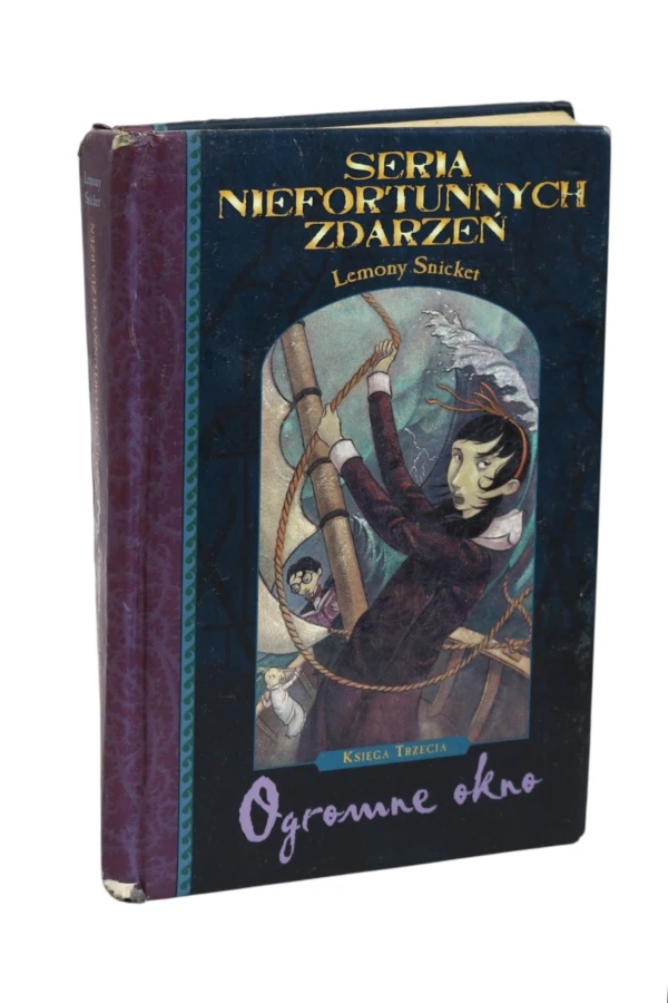 Seria niefortunnych zdarzeń Księga trzecia Ogromne okno Snicket