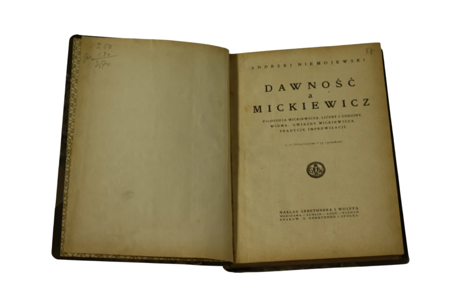 Dawność a Mickiewicz Filozofja Mickiewicza Niemojewski