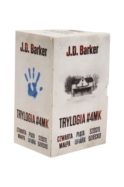 3x Barker Trylogia #4MK Czwarta małpa/ Piąta ofiara/ Szóste dziecko