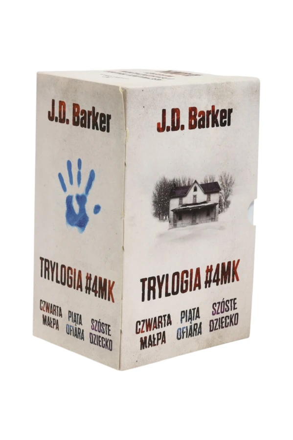 3x Barker Trylogia #4MK Czwarta małpa/ Piąta ofiara/ Szóste dziecko