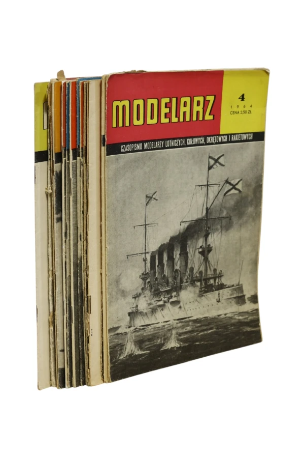 14x Modelarz Rok 1964/ 1965/ 1966