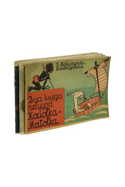 3x Makuszyński 2-ga/3-cia/4-ta księga przygód Koziołka Matołka