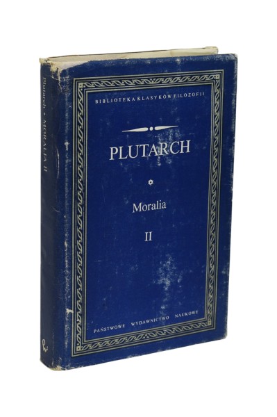 Moralia część II Plutarch
