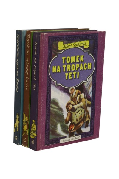 3x Szklarski Tomek na wojennej ścieżce/ Na tropach yeti/ Tajemnicza wyprawa Tomka