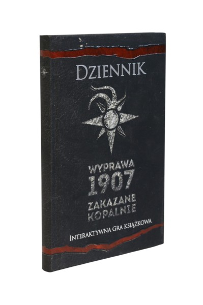 Dziennik wyprawa 1907 Interaktywna Zakazane kopalnie  gra książkowa