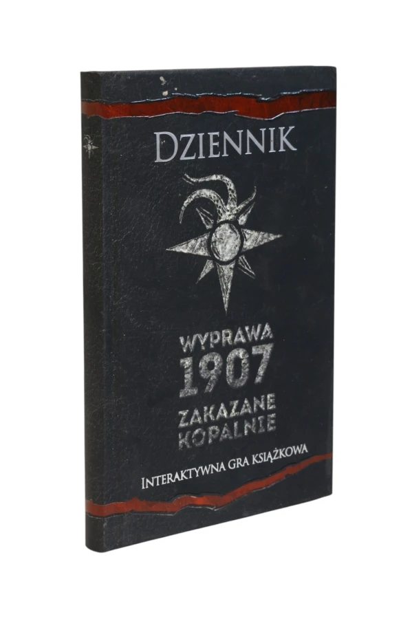 Dziennik wyprawa 1907 Interaktywna Zakazane kopalnie  gra książkowa