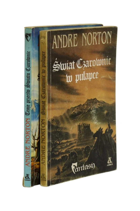 2x Norton Świat Czarownic w pułapce/ Troje przeciw Światu Czarownic