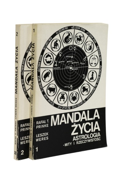 2x Weres Mandala życia Astrologia Mity i rzeczywistość Tom 1 i 2