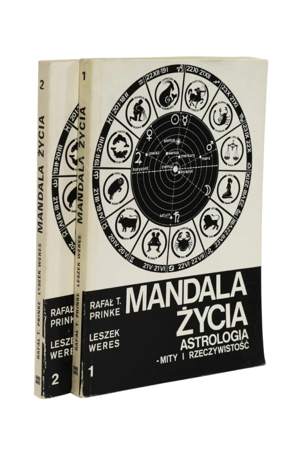 2x Weres Mandala życia Astrologia Mity i rzeczywistość Tom 1 i 2