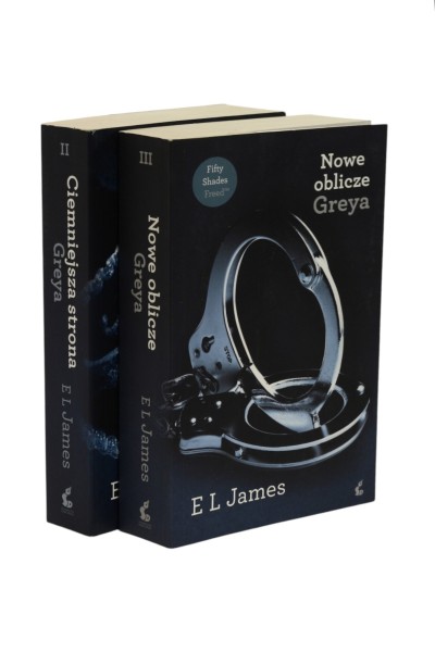 2x James Ciemniejsza strona Greya/ Nowe oblicze Greya