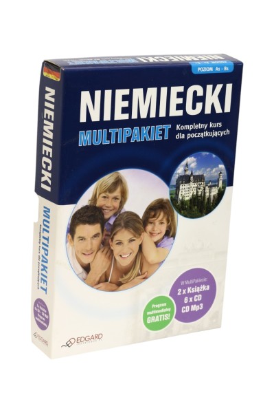 Niemiecki Multipakiet Kompletny kurs dla początkujących A1-B1
