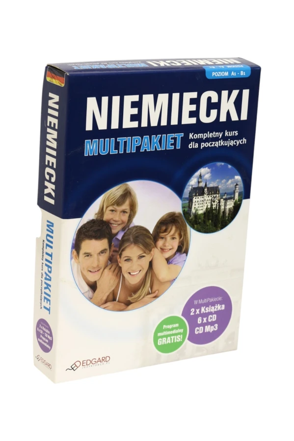 Niemiecki Multipakiet Kompletny kurs dla początkujących A1-B1