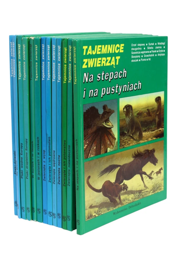 12x Tajemnice zwierząt: Na stepach i na pustyniach/ Zwierzęta niewidoczne