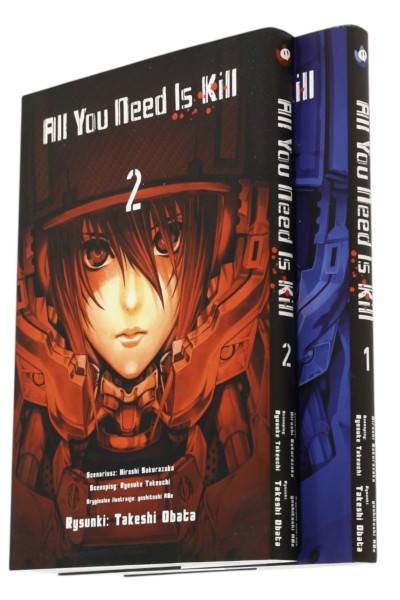 2x Obata All You Need Is Kill Tom 1 i 2