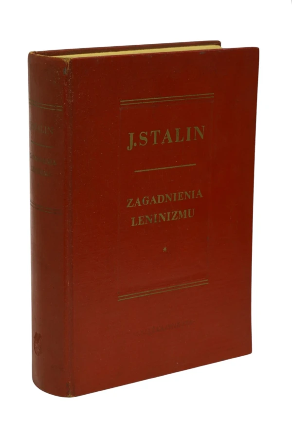 Zagadnienia Leninizmu Stalin