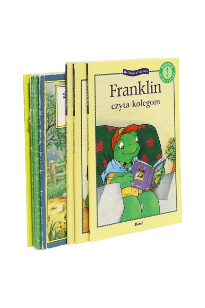 9x Bourgeois Franklin: czyta kolegom/ i stary flet/ i wyścig gokartów