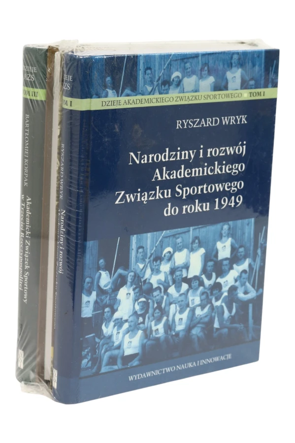 3x Dzieje akademickiego związku sportowego Tom 1,2,3