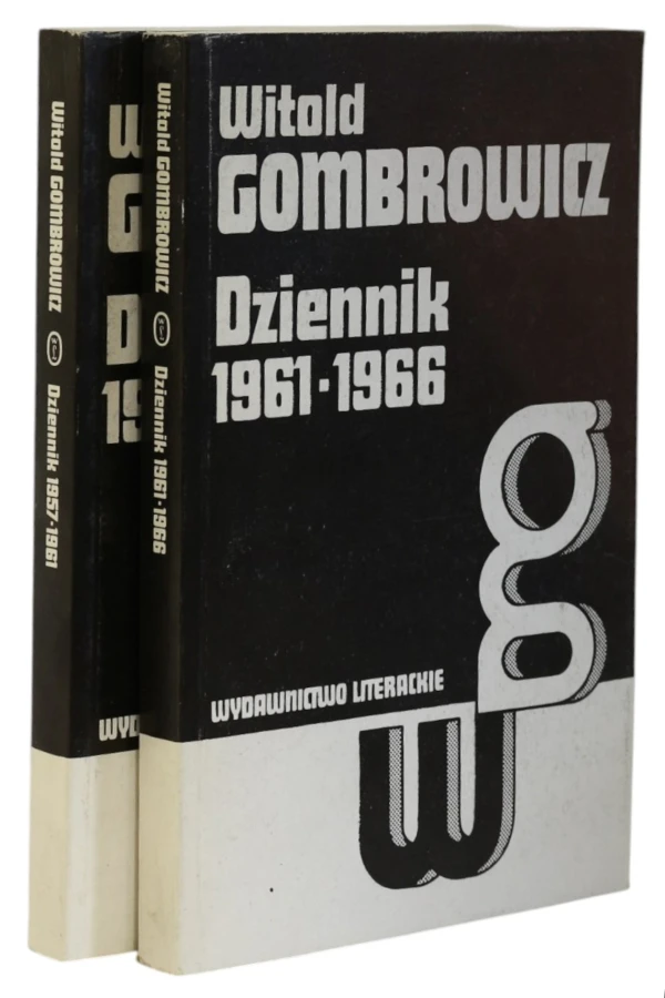 2x Gombrowicz Dziennik 1957-1961/ 1961-1966