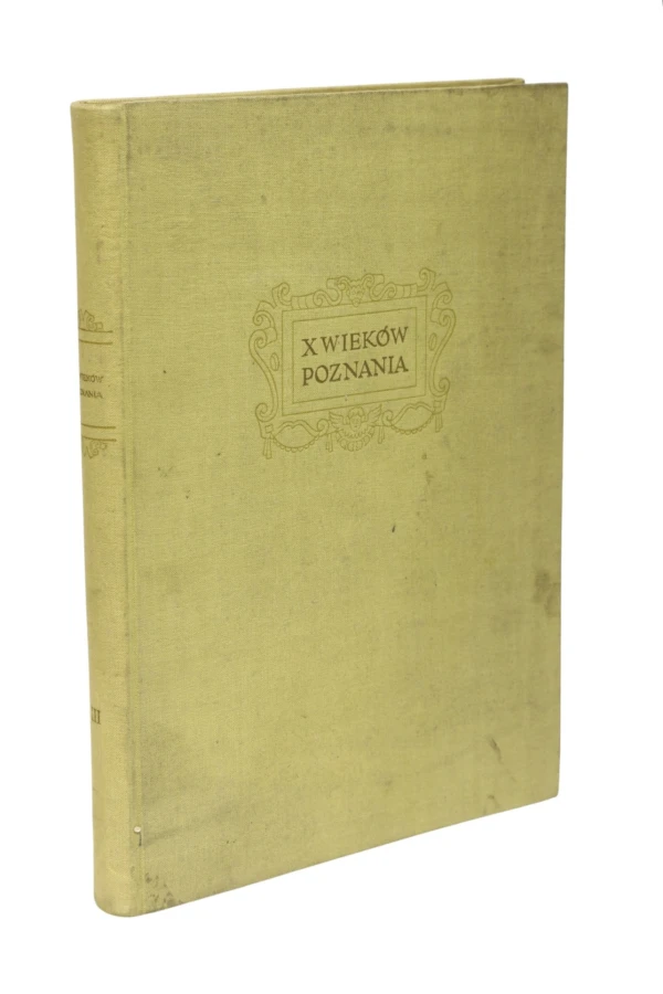 IMG_1299.jpgX wieków Poznania  Dziesięć wieków tom III Sztuki plastyczne