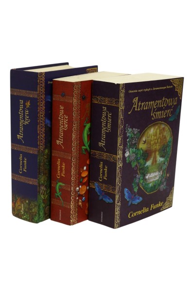 3x Funke Atramentowy świat Tom: 1. Atramentowe serce/ 2. Atramentowa krew/ 3. Atramentowa śmierć