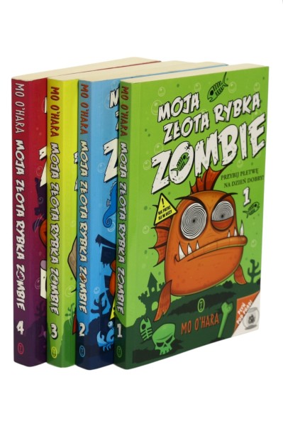 4x O'Hara Moja złota rybka Zombie Tom 1,2,3,4