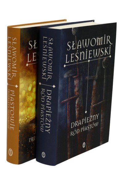 2x Leśniewski Drapieżny ród Piastów/ Piastowie Przeklęty testament
