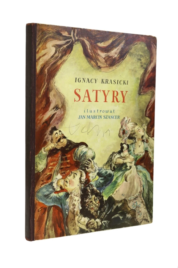 Satyry Ignacy Krasicki ilu. Szancer  1952 rok