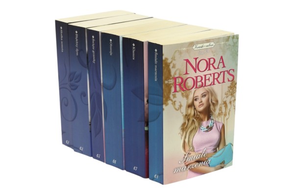 6x Roberts Książki o miłości Tom 62,63,65,66,67,68 Obsesja/ Kłamca