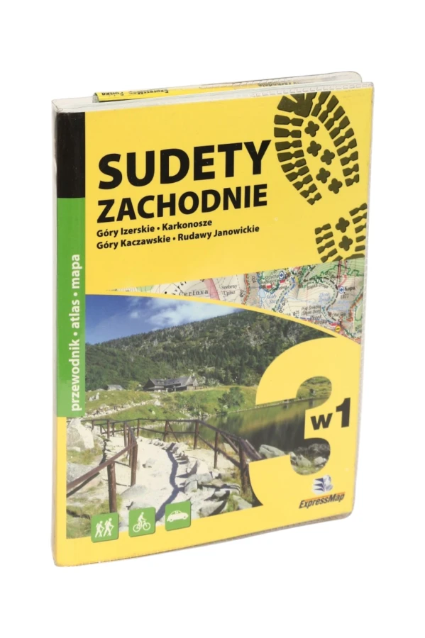 Sudety Zachodnie 3 w 1 Przewodnik Atlas Mapa
